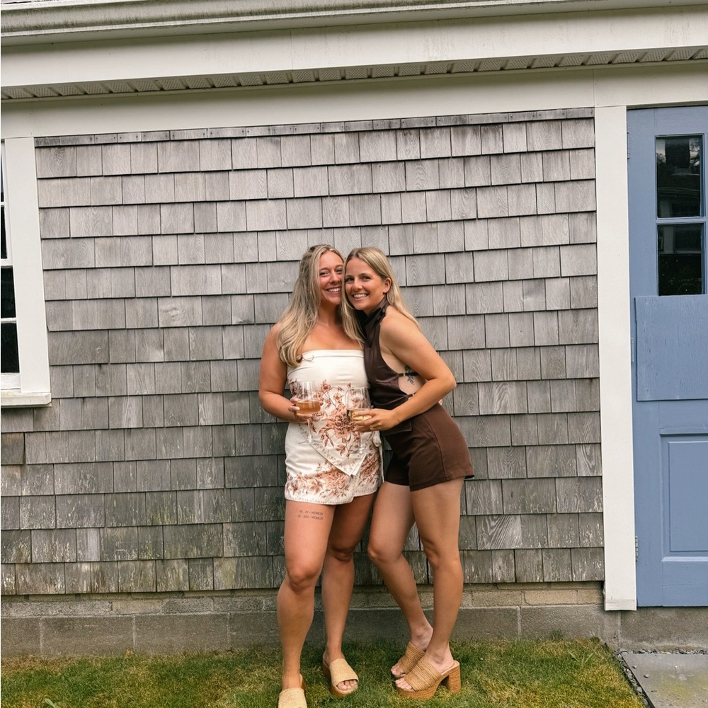 Brown shorts- size 2